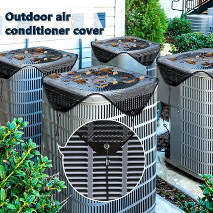 Air Conditioner Cover - Duty Waterproof & Dustproof Design with Breathable Mesh Protector