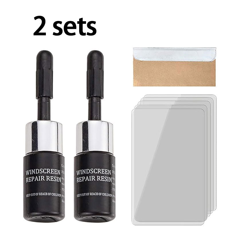 2 Sets Automotive Glass Nano Repair Fluid Kit