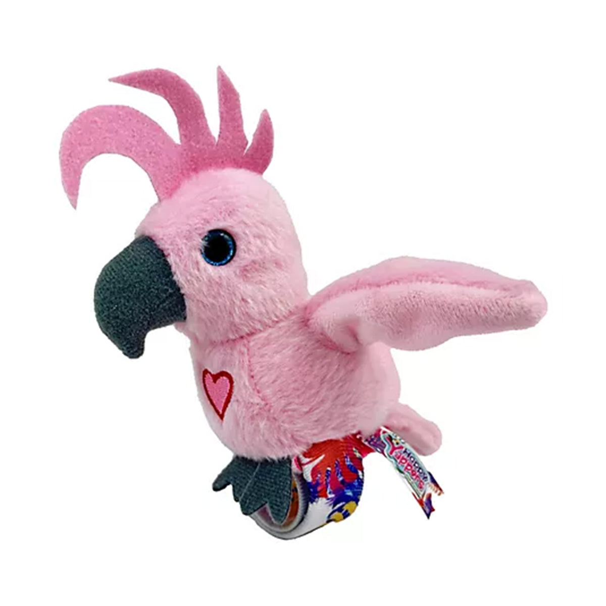 Bird-themed plush slap bracelets