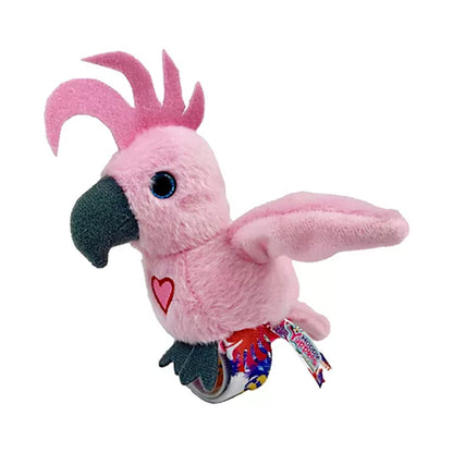 Bird-themed plush slap bracelets