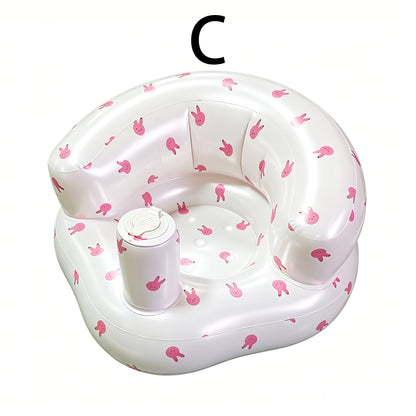 Inflatable Baby Seat - Built in Air Pump for Babies 3-36 Months