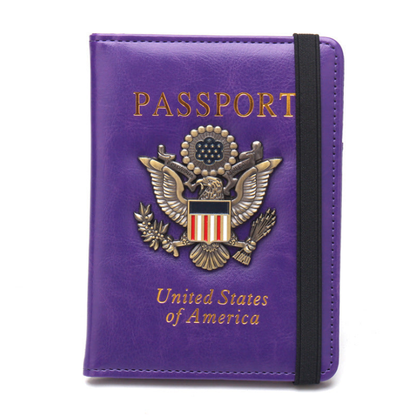 Leather Passport Holder for Travel Passport Cover Passport Wallet Case