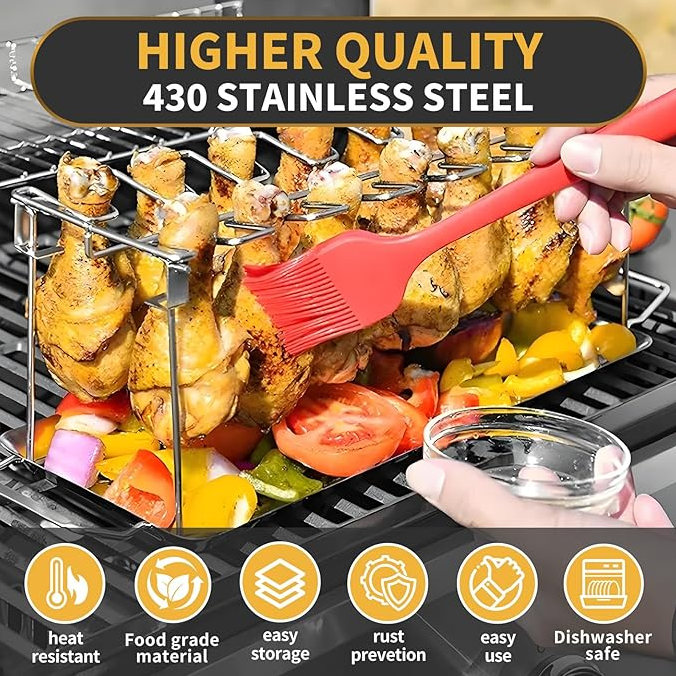 Chicken Leg Rack for Grill