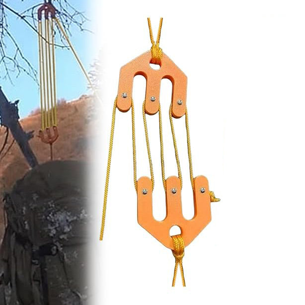 Ultralight Hunting Game Hoist - Compact Game Lifting Tool for Backcountry Hunting