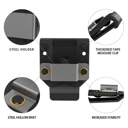 2pcs Tape Measure Holder for Belt Clip