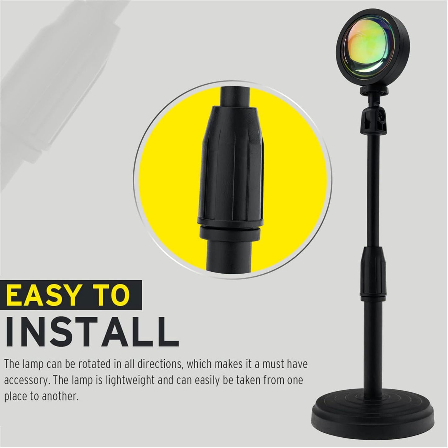 Sunset & Skyscape LED Projection Lamp - App & Remote-Controlled