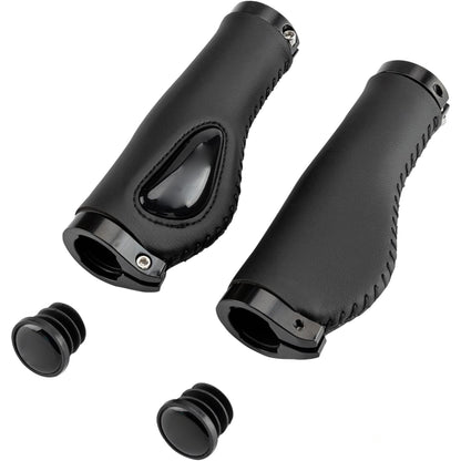 1 Pair Ergonomics Soft Gel Dual Lock on Bicycle Handlebar Grips