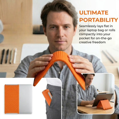 Universal Adjustable Anti-Slip Desktop Mount for Phone Tablet Laptop