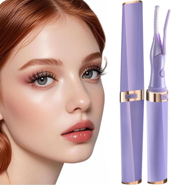 Heated Eyelash Curler - 2 in 1 Clip-Type Eyelash Curler