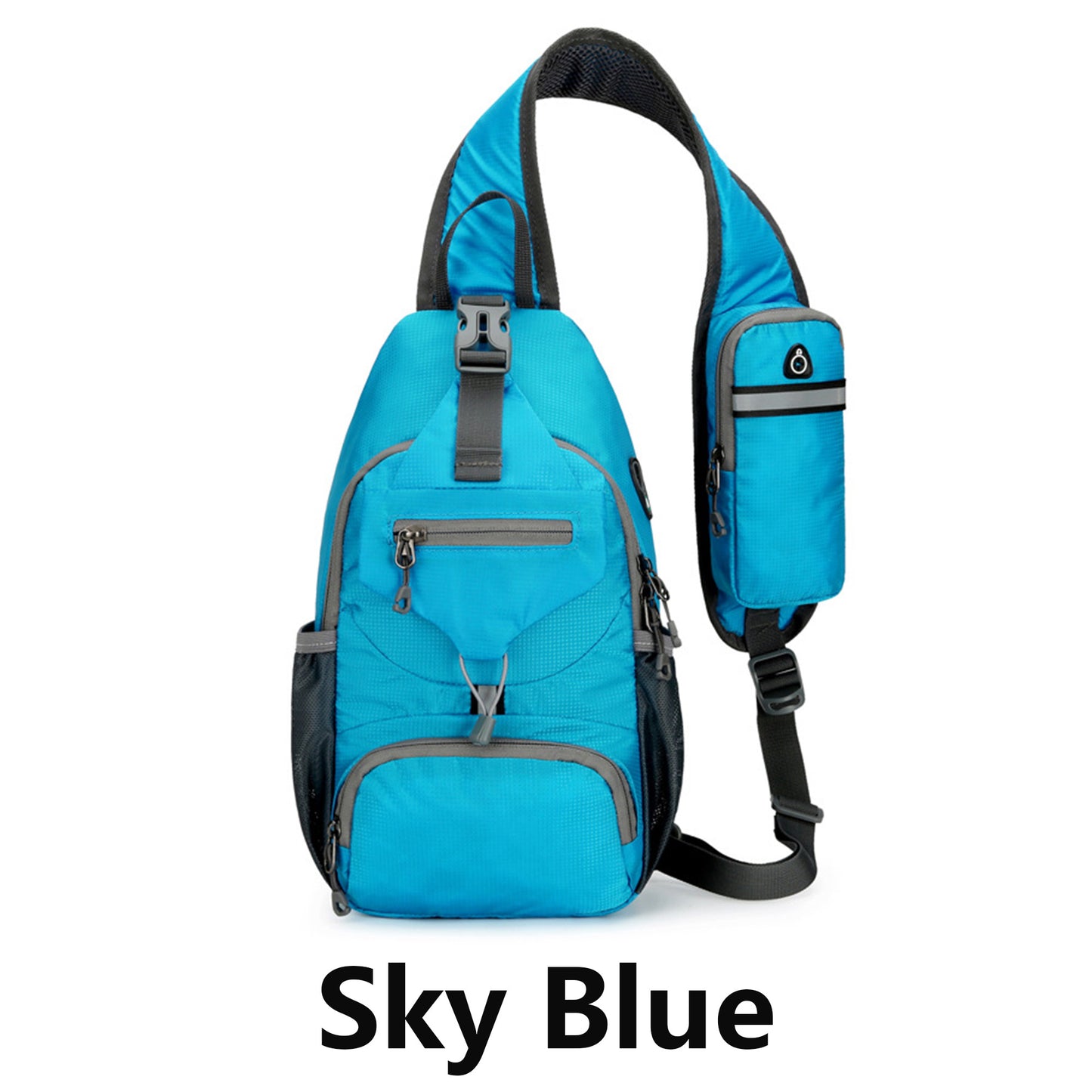 Mans Crossbody Bag Lightweight Chest Bag for Outdoor Hiking