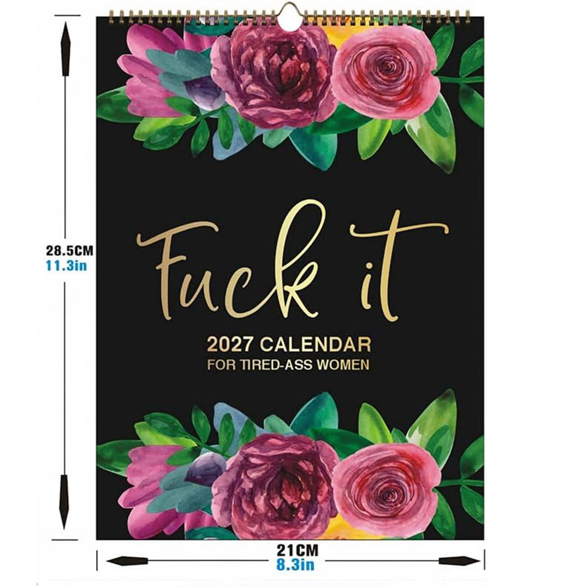 2027 Funny Mental Health Calendar for Tired