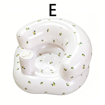 Inflatable Baby Seat - Built in Air Pump for Babies 3-36 Months
