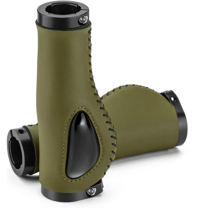 1 Pair Ergonomics Soft Gel Dual Lock on Bicycle Handlebar Grips