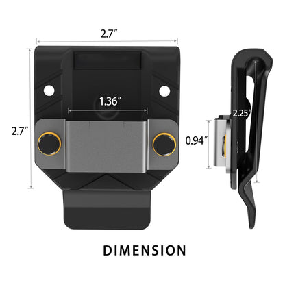 2pcs Tape Measure Holder for Belt Clip