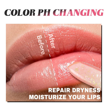 3pcs/set Color Changing Lipstick Moisturizing Glossy Shine