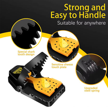 4-Pack High-Sensitive & Reusable Mouse Trap