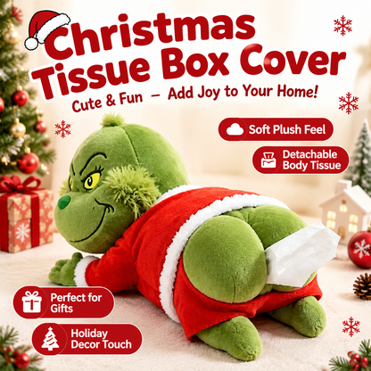 The Grinch Christmas Tissue Box Cover