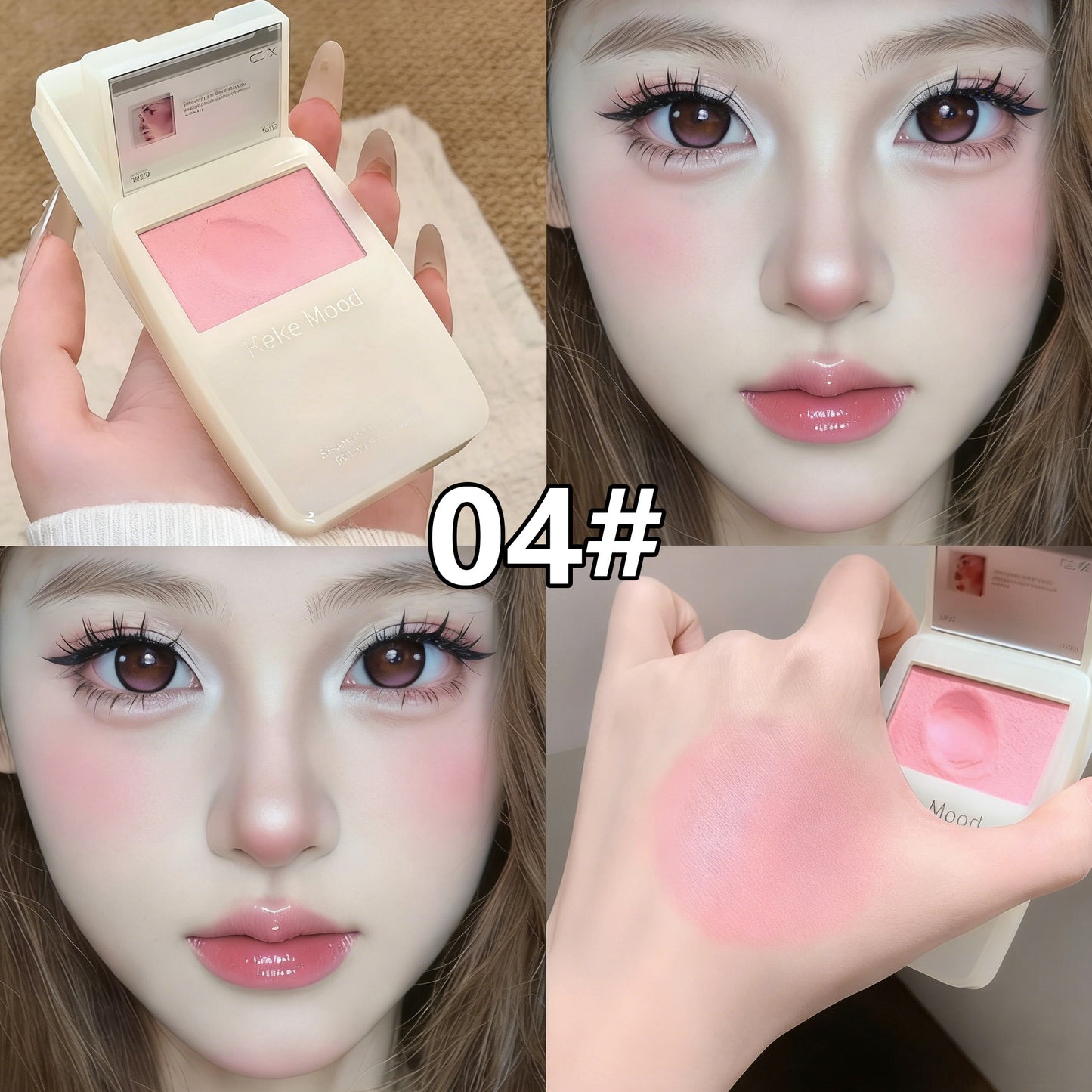 1pcs Cheek Blush, Jelly Texture Blush for Smooth Radiant Color