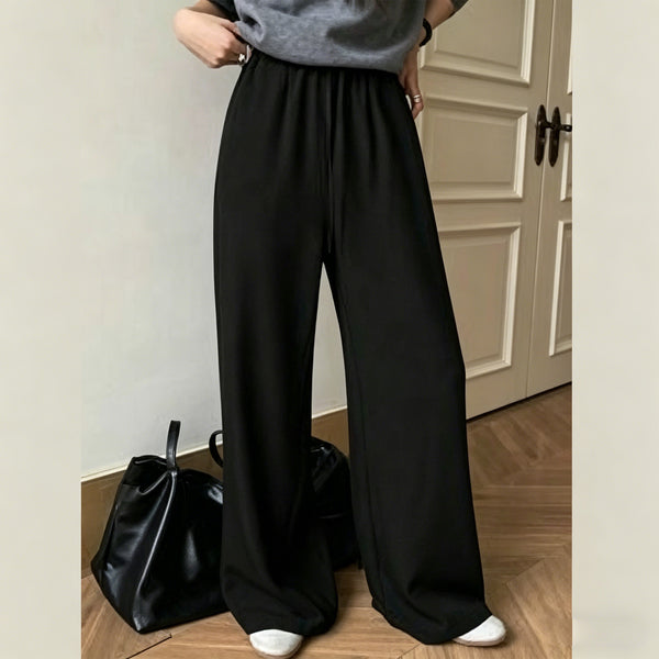 Wide Leg Pants Women Modal Lounge Pajamas Sweatpants