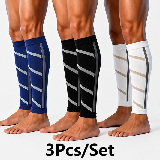 3-Pair Calf Compression Socks