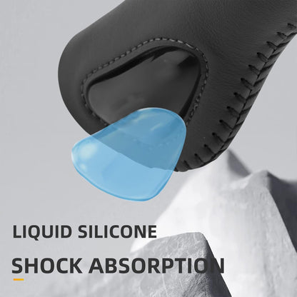 1 Pair Ergonomics Soft Gel Dual Lock on Bicycle Handlebar Grips