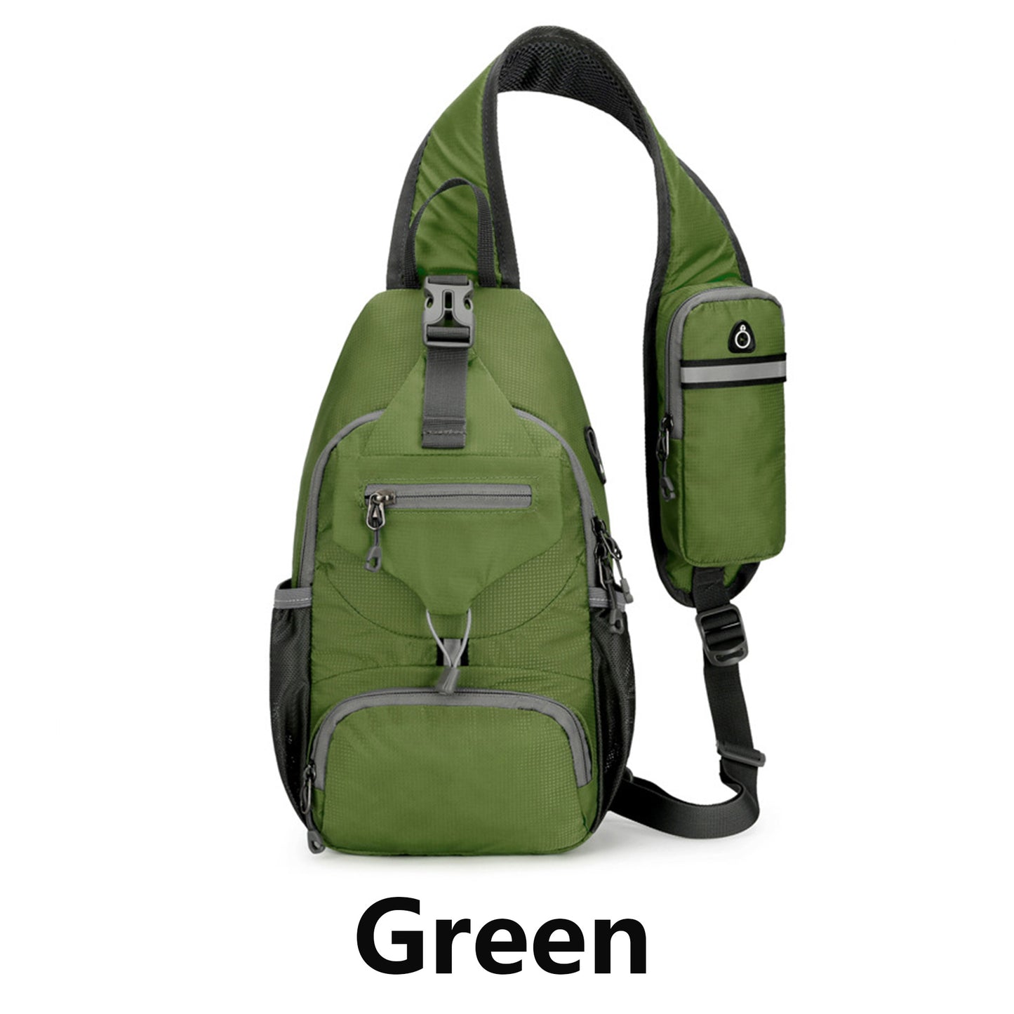 Mans Crossbody Bag Lightweight Chest Bag for Outdoor Hiking