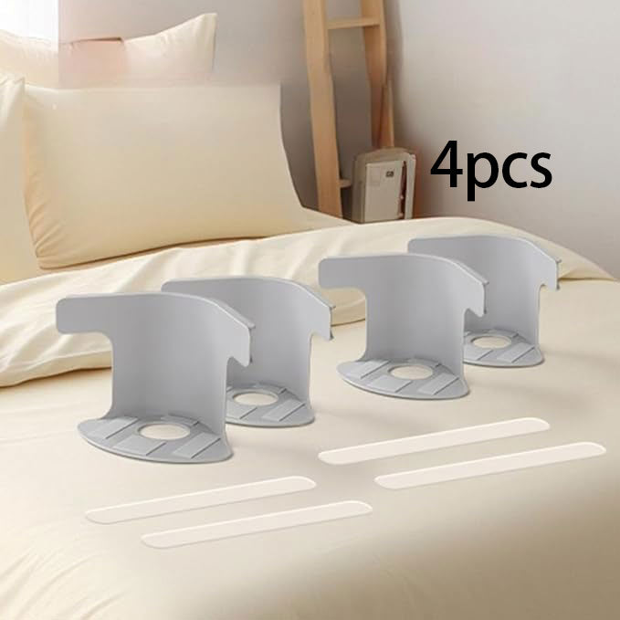 4pcs Multifunctional Invisible Safety Needle-Free Anti-Shift Bed Sheet Fastener