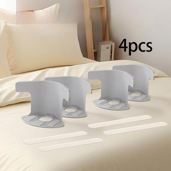 4pcs Multifunctional Invisible Safety Needle-Free Anti-Shift Bed Sheet Fastener