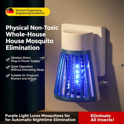 Hanging Rechargeable Mosquito Killer Lamp - Portable UV Insect Trap for Indoor/Outdoor