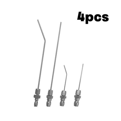 4pcs High Pressure Washer Nozzles Set for Washer Water Heater Stainless Steel Flush Kit