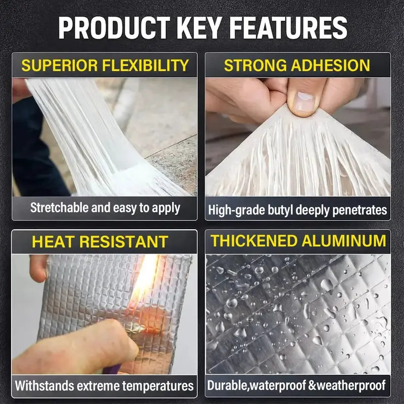 Butyl Tape Aluminum Waterproof Sealing Tape