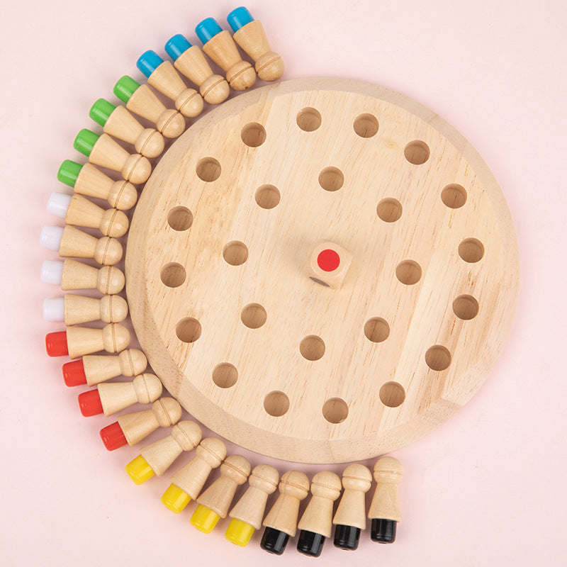 Wooden Memory Chess