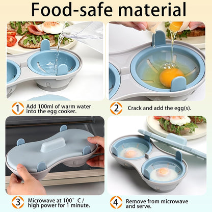 Egg Poacher Microwave Egg Cooker