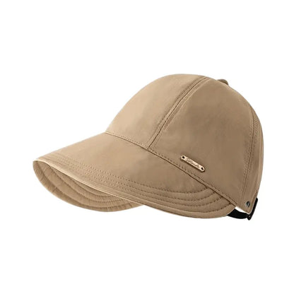 Stylish Wide-Brim Sun Hat – Unisex, Foldable, Adjustable, Quick-Drying
