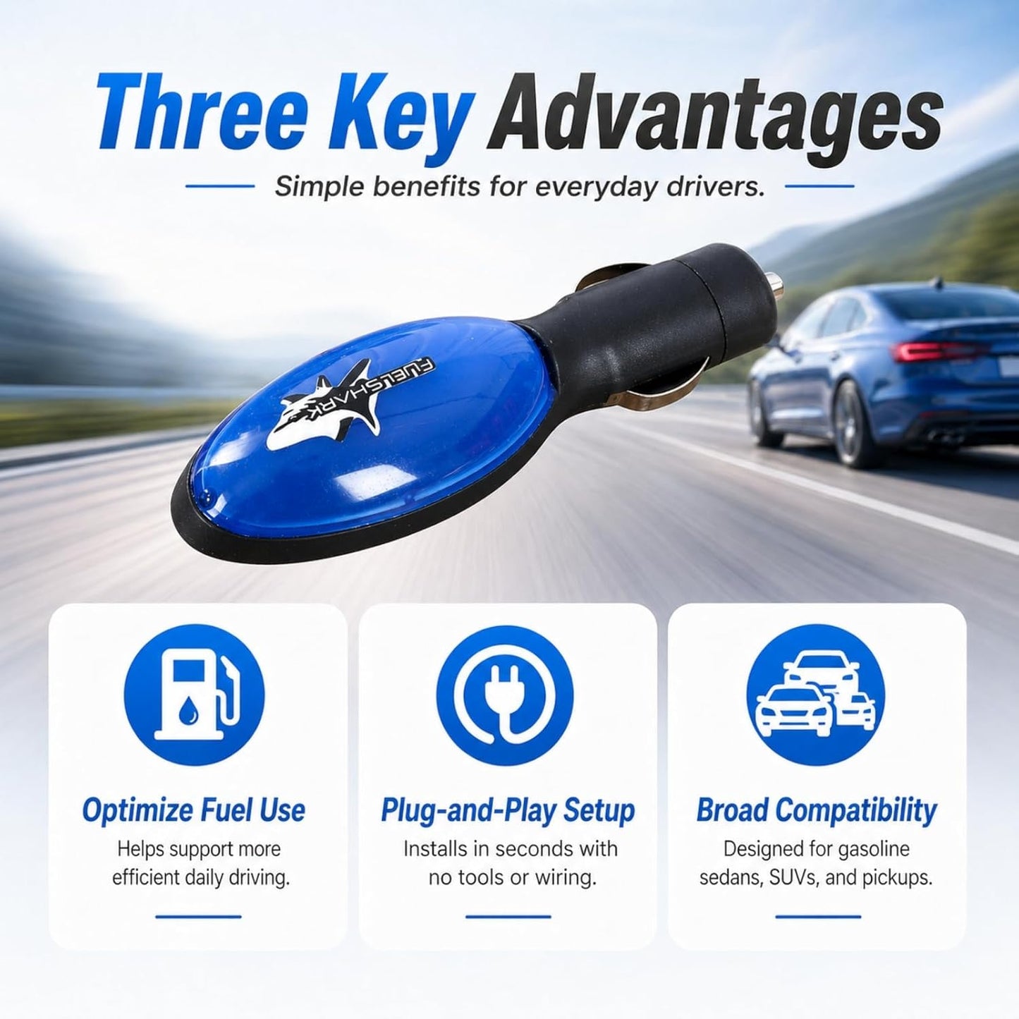 Car Fuel Saver Device | Plug-in Gas Saving Tool