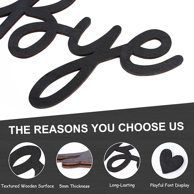 "Love You, Bye" Wall Decor