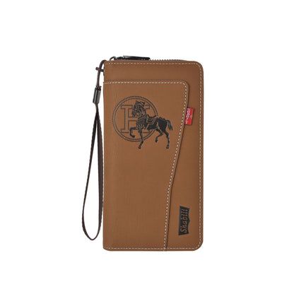 Men's Long PU Business Wallet