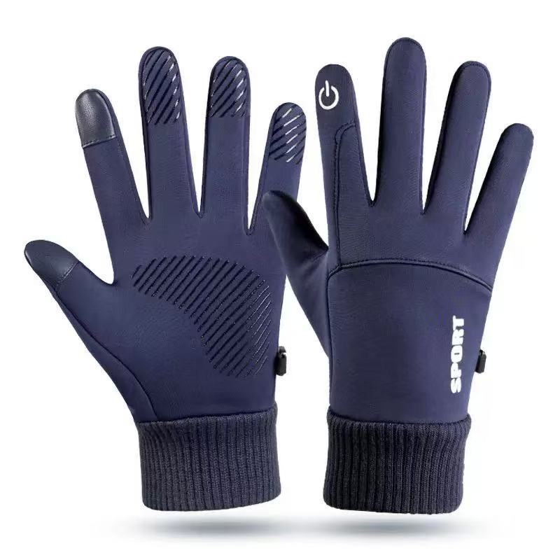Unisex Cotton-Poly Winter Touchscreen Gloves