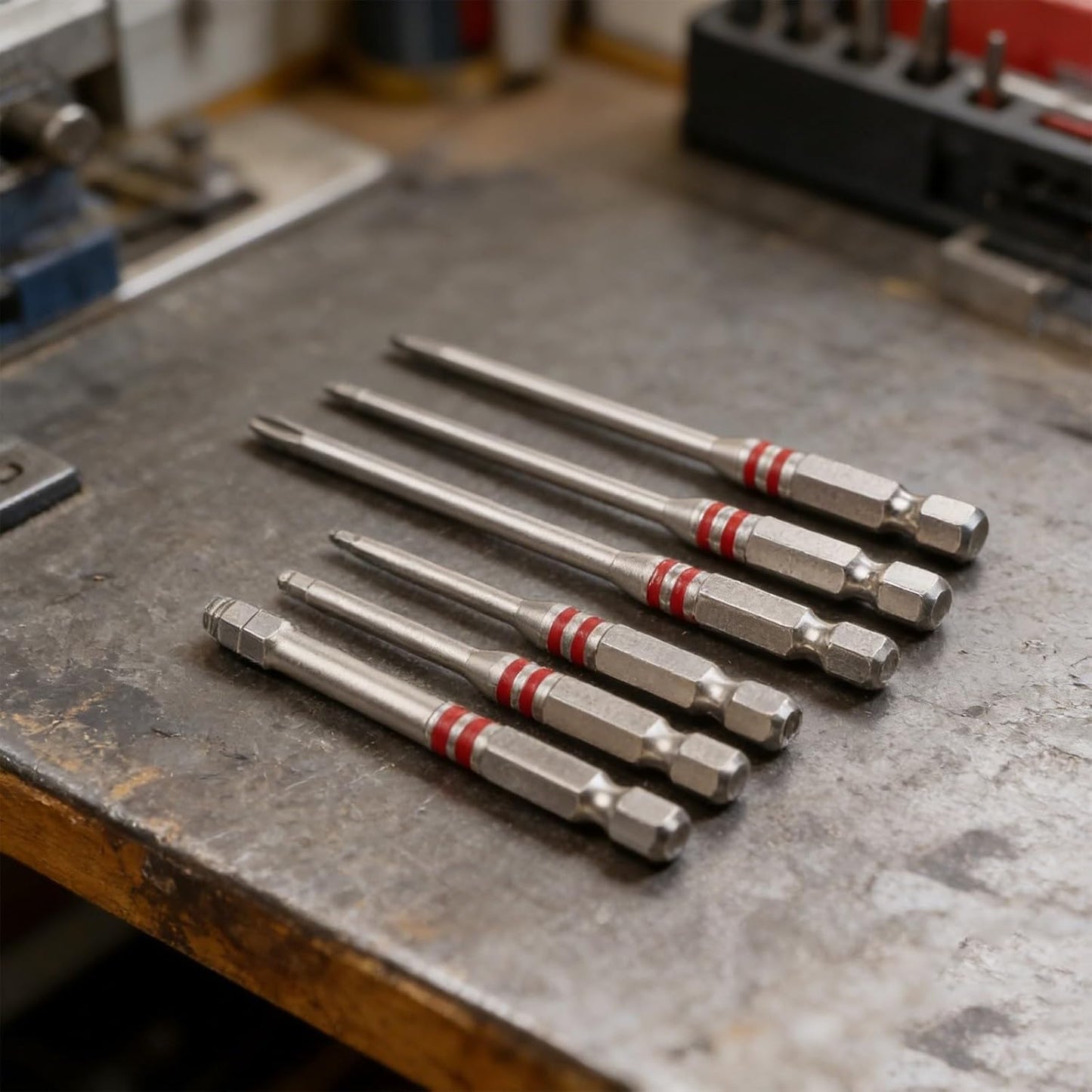 Screwdriver Bits Set 6pcs with Magnetic Hex Shank Pagoda