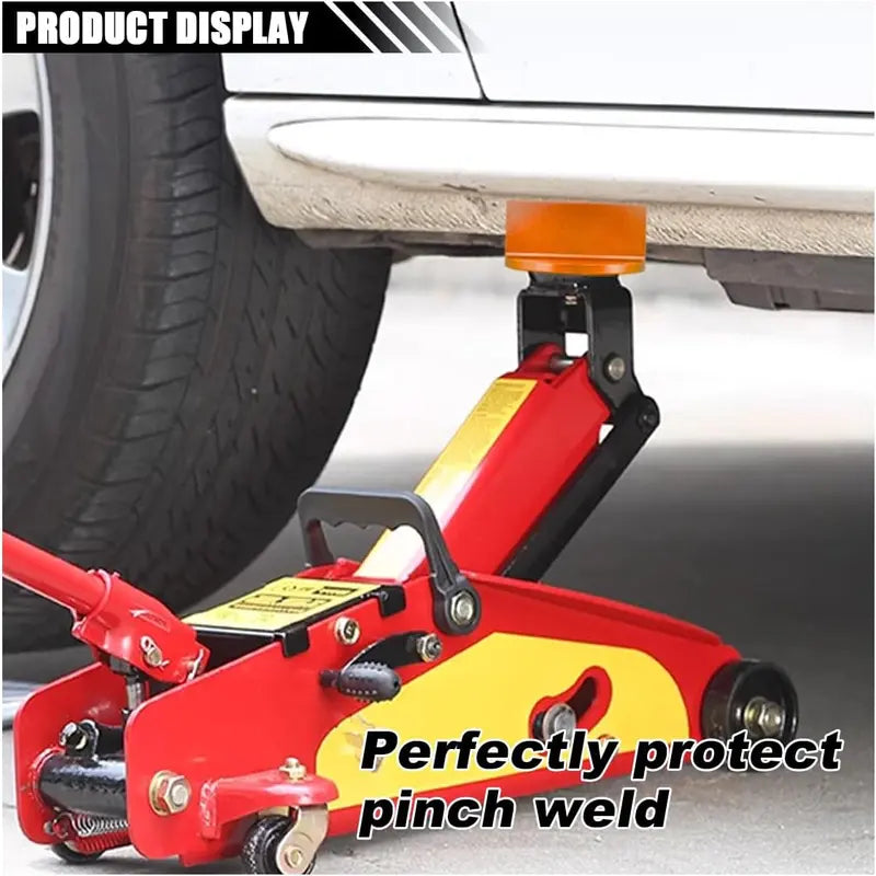 Large Universal Aluminum Slotted Grooved Magnetic Jack Pad