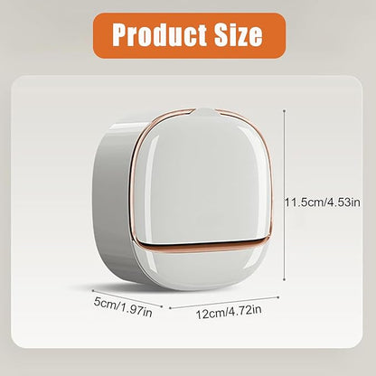 Adhesive Soap Holder for Shower Wall with Drainage Box