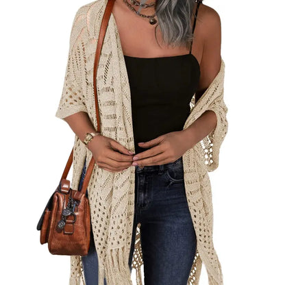 Women's Stylish Loose-Fit Knitted Cardigan