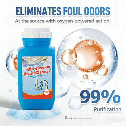 Rapid Foaming Pipe Dredging Agent for Kitchen Sink, Bathtub & Toilet Clogs