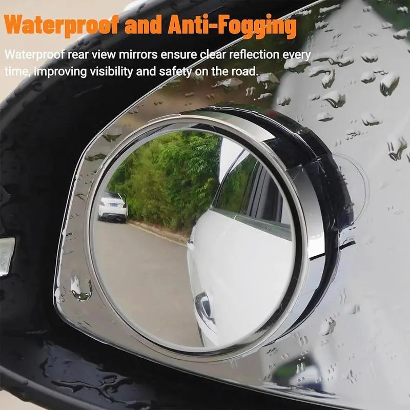 2Counts Safety driving mirror,Car Blind Spot Mirror
