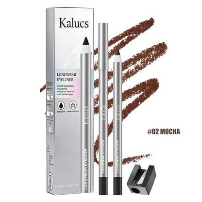 Eye Pencil Eyeliner, Waterproof & Smudge-Proof Longwear Formula for Flawless