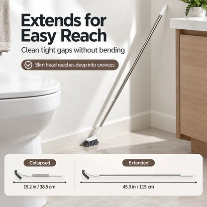 Telescopic Long Handle Crevice Cleaning Brush