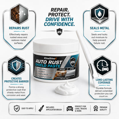 Automotive Metal Rust Removal and Repair Paste