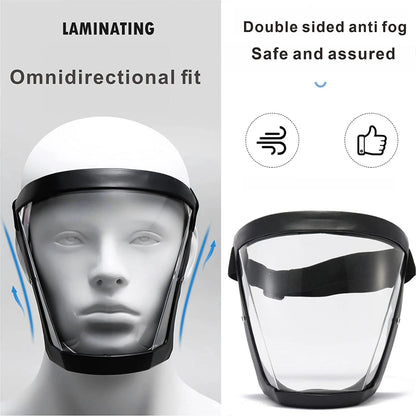 Plastic Face-Shield Full Safety Face Protection Equipment with for Unisex