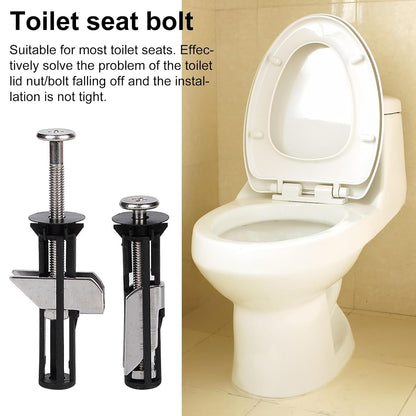 Universal Toilet Seat Bolt Kit - Quick Release, Easy to Install