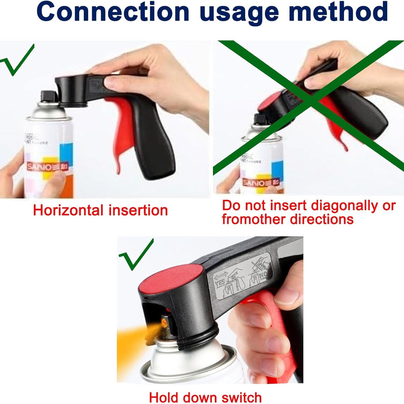 Instant Aerosol Trigger Handle